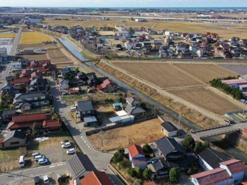 ドローンによる遠景です。 (外観)